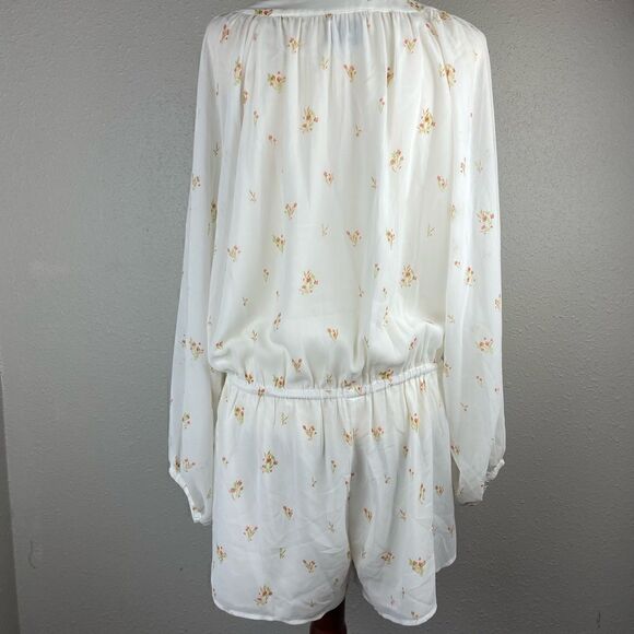 Sabo Skirt Floral Romper Size L EUC - Picture 5 of 8